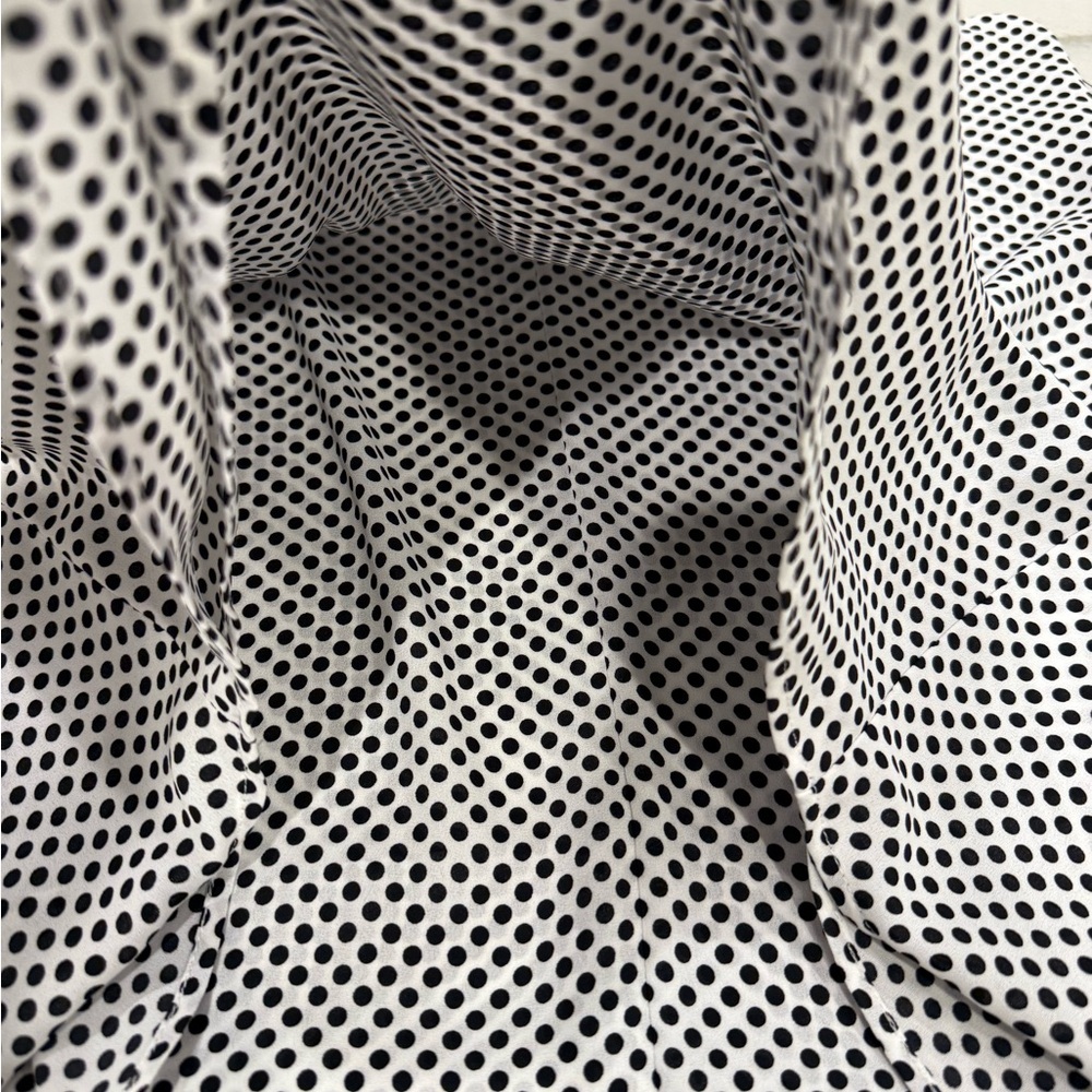 Express Barcelona Cami Size XS White Black Polka Dot Top NWT - Picture 7 of 10
